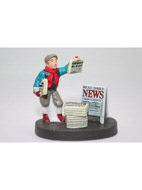 Dept 56 Christmas in the City - Read All About it